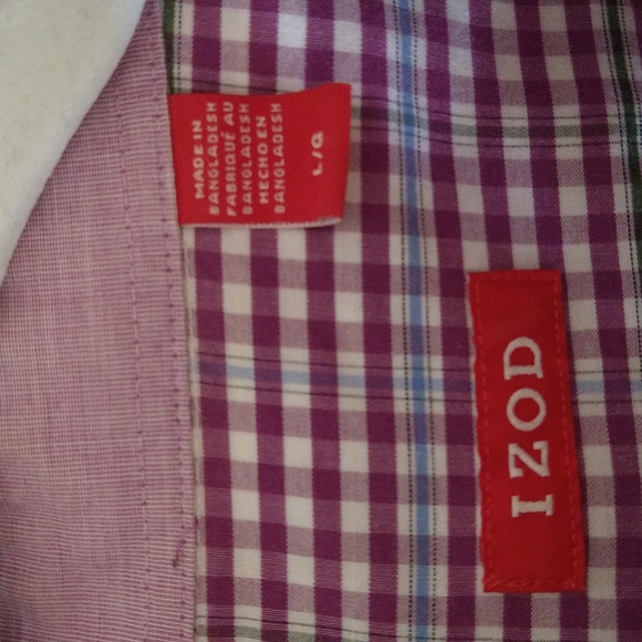 EUC. Izod long sleeve button down men's shirt. - Picture 3 of 7